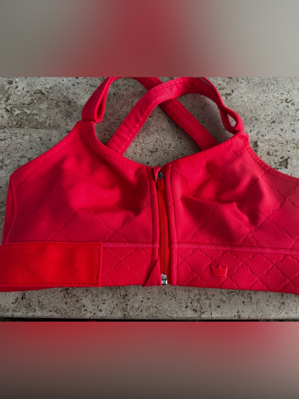 SHEFIT 11003 Bright Coral Sports Bra - Luxe